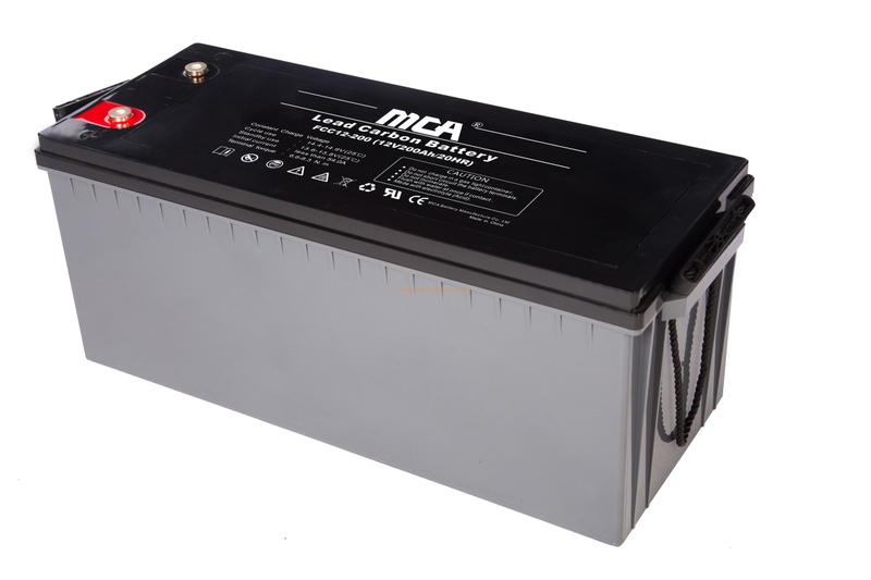 بطارية الكربون الرصاص للاتصالات 12V 200ah للعاكس